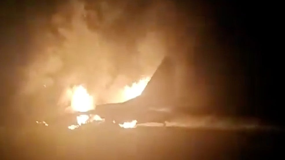 X/@Defencecore : IAF's MiG-29 Crashes In Rajasthan's Barmer District |